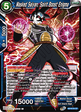 Masked Saiyan, Spirit Boost Enigma (Starter Deck - Darkness Reborn) (SD16-04) [Cross Spirits] | Nerdhalla Games