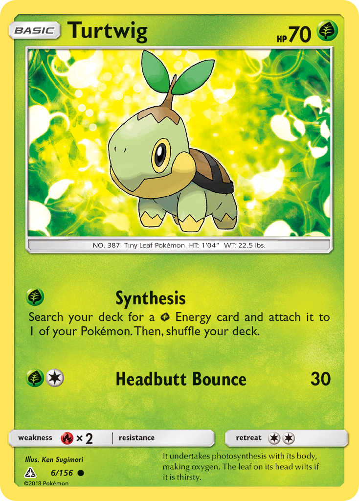 Turtwig (6/156) [Sun & Moon: Ultra Prism] | Nerdhalla Games