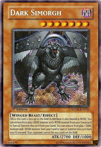 Dark Simorgh [SOVR-EN092] Secret Rare | Nerdhalla Games