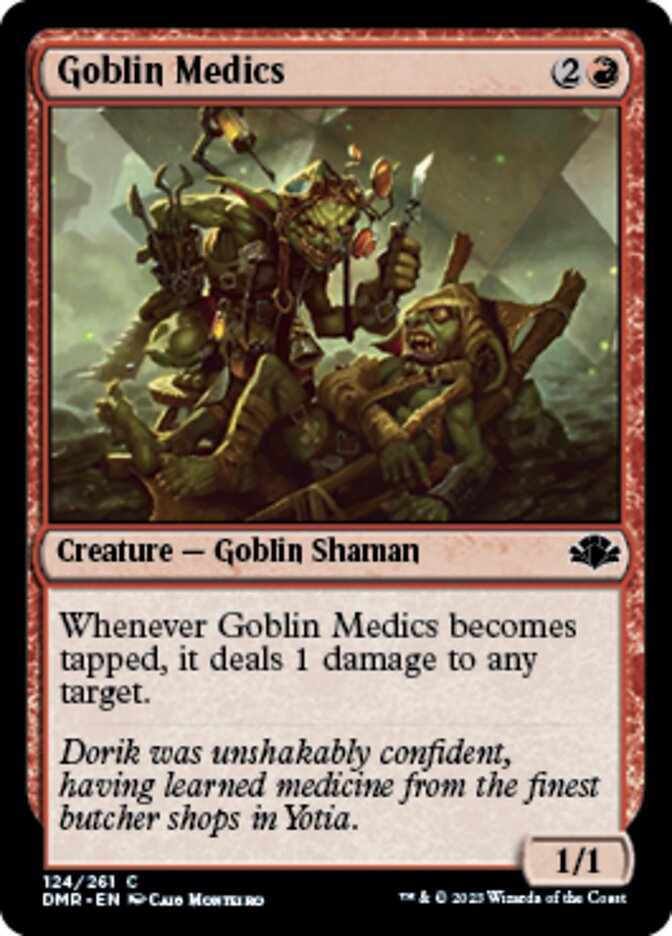 Goblin Medics [Dominaria Remastered] | Nerdhalla Games