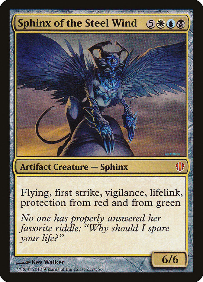 Sphinx of the Steel Wind [Commander 2013] | Nerdhalla Games