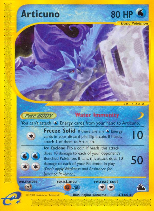 Articuno (4/144) [Skyridge] | Nerdhalla Games