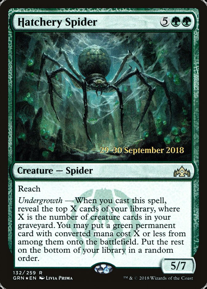 Hatchery Spider  [Guilds of Ravnica Prerelease Promos] | Nerdhalla Games