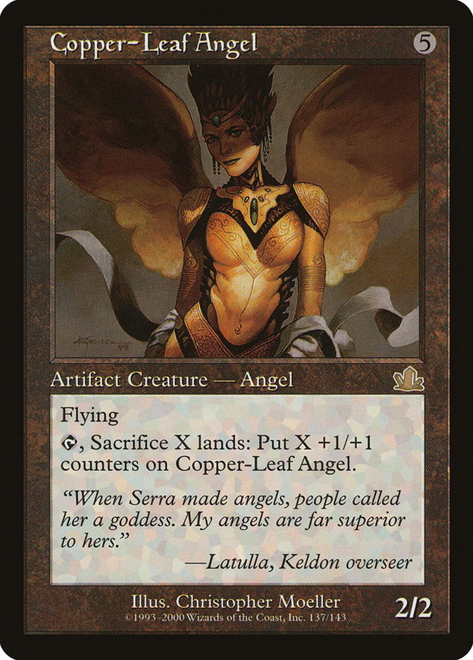 Copper-Leaf Angel [Prophecy] | Nerdhalla Games