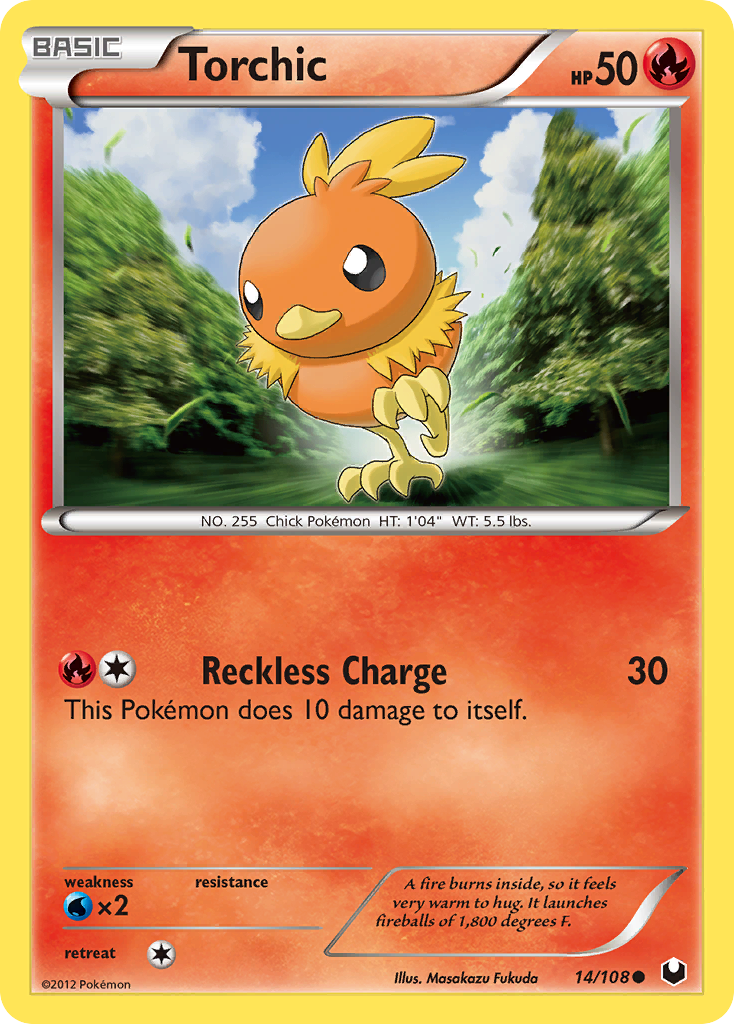 Torchic (14/108) [Black & White: Dark Explorers] | Nerdhalla Games