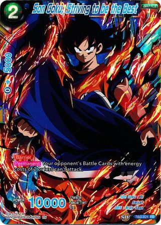 Son Goku, Striving to be the Best [TB3-021] | Nerdhalla Games