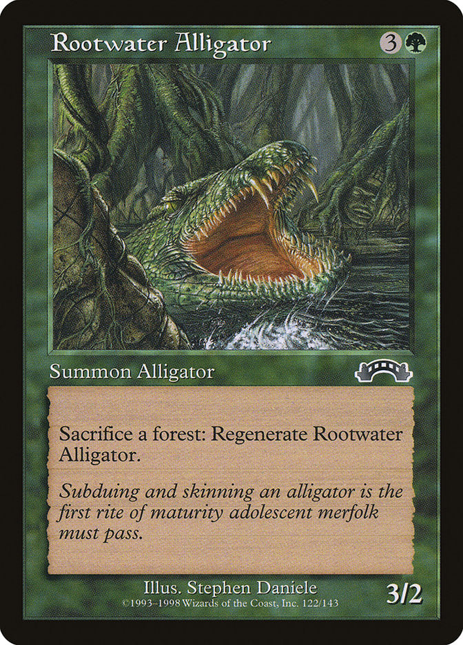 Rootwater Alligator [Exodus] | Nerdhalla Games