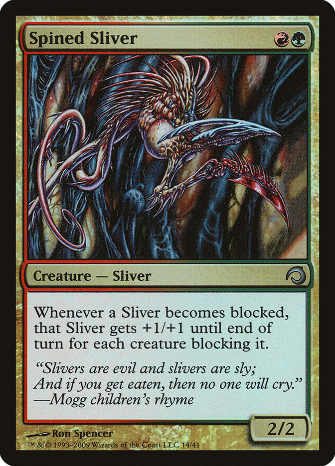 Spined Sliver [Premium Deck Series: Slivers] | Nerdhalla Games