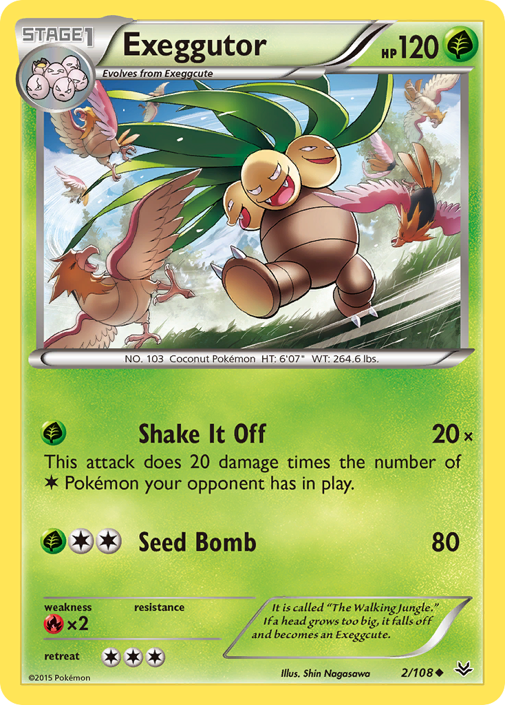 Exeggutor (2/108) [XY: Roaring Skies] | Nerdhalla Games