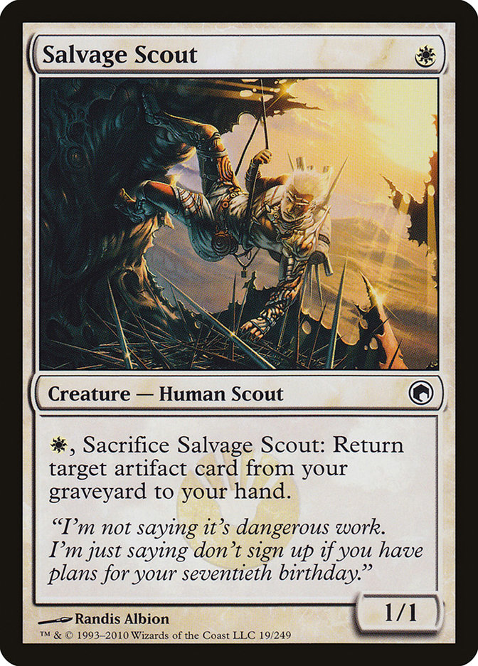 Salvage Scout [Scars of Mirrodin] | Nerdhalla Games