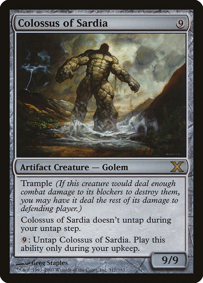 Colossus of Sardia [Tenth Edition] | Nerdhalla Games