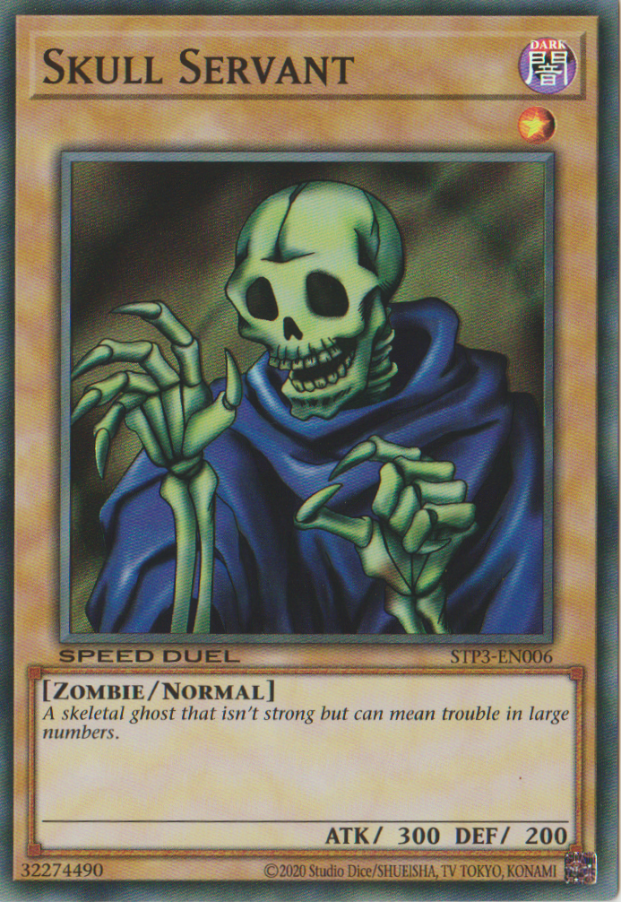 Skull Servant [STP3-EN006] Super Rare | Nerdhalla Games