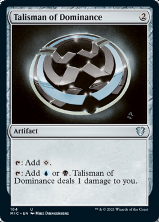 Talisman of Dominance [Innistrad: Midnight Hunt Commander] | Nerdhalla Games