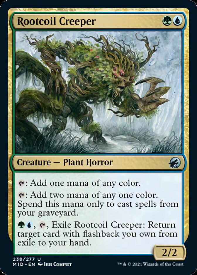 Rootcoil Creeper [Innistrad: Midnight Hunt] | Nerdhalla Games