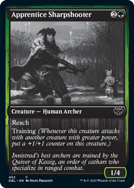 Apprentice Sharpshooter [Innistrad: Double Feature] | Nerdhalla Games