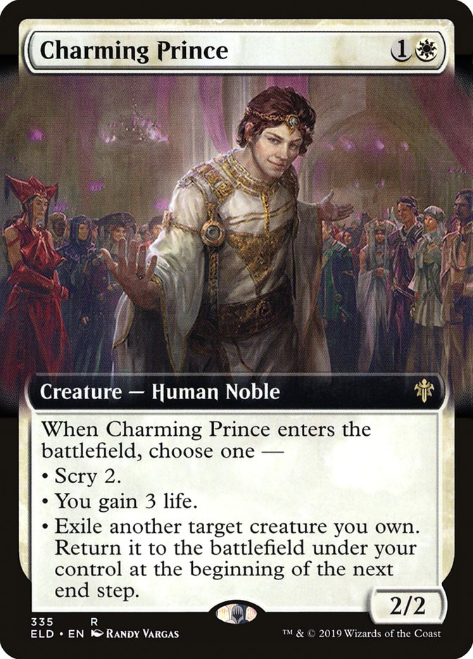 Charming Prince (Extended Art) [Throne of Eldraine] | Nerdhalla Games