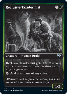 Reclusive Taxidermist [Innistrad: Double Feature] | Nerdhalla Games