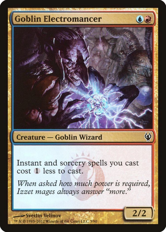 Goblin Electromancer [Duel Decks: Izzet vs. Golgari] | Nerdhalla Games