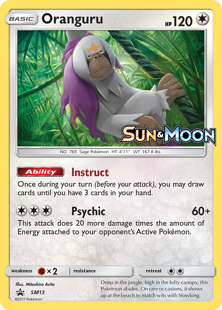 Oranguru (SM13) [Sun & Moon: Black Star Promos] | Nerdhalla Games