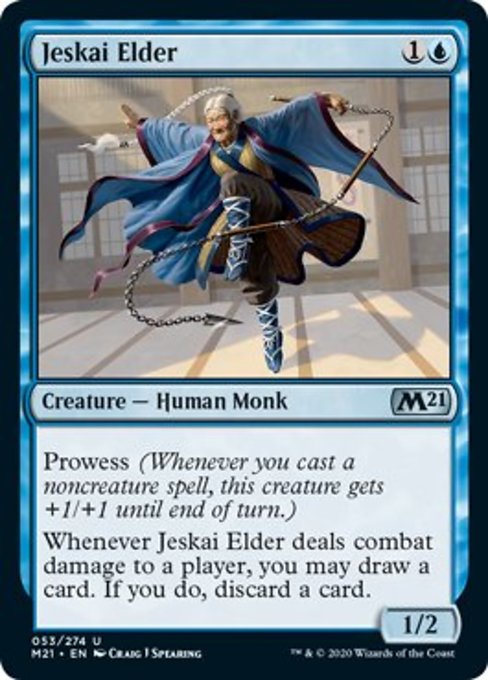 Jeskai Elder [Core Set 2021] | Nerdhalla Games