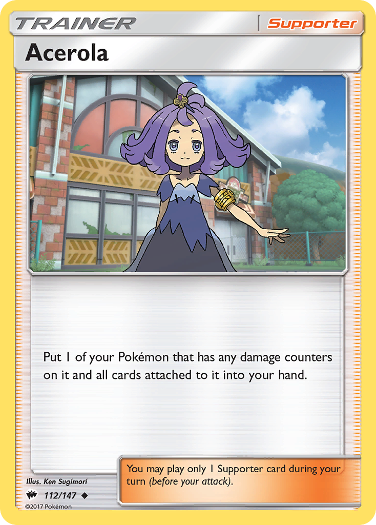 Acerola (112/147) [Sun & Moon: Burning Shadows] | Nerdhalla Games