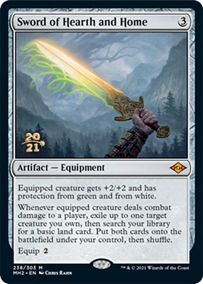 Sword of Hearth and Home [Modern Horizons 2 Prerelease Promos] | Nerdhalla Games