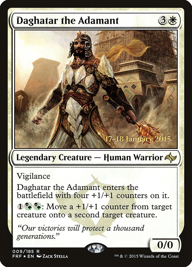 Daghatar the Adamant  [Fate Reforged Prerelease Promos] | Nerdhalla Games