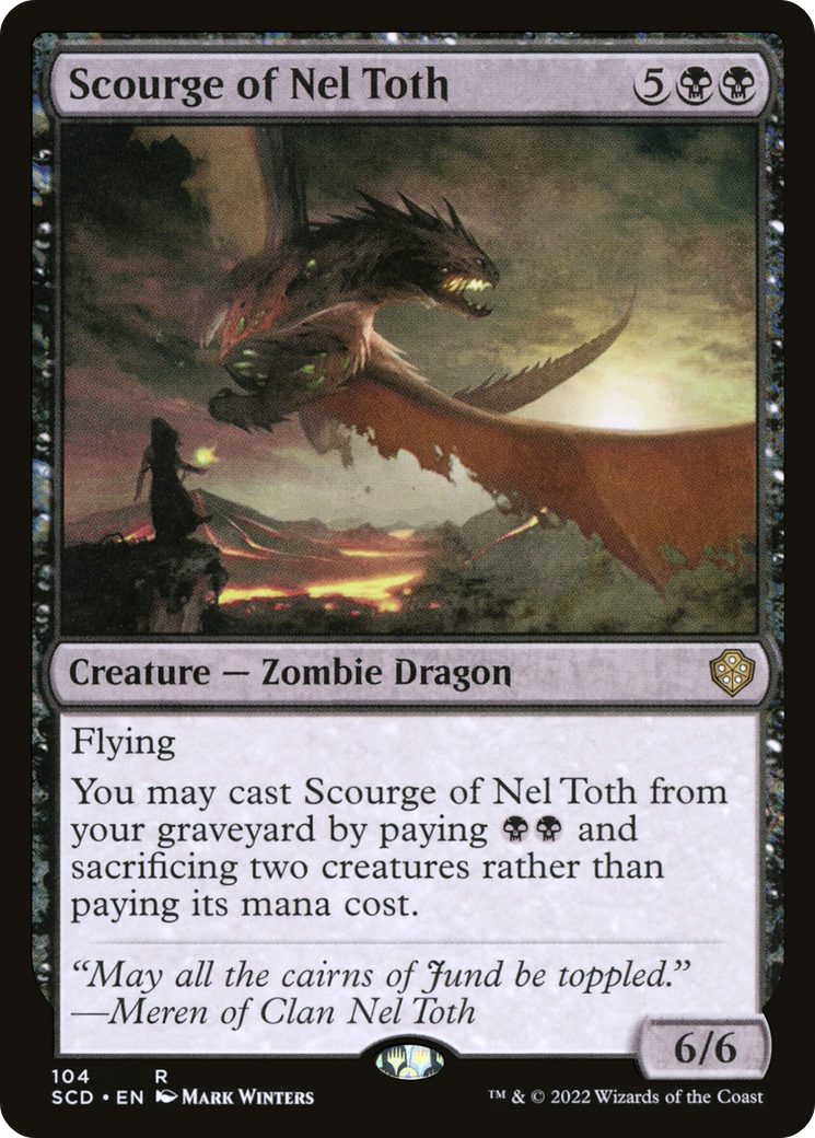 Scourge of Nel Toth [Starter Commander Decks] | Nerdhalla Games