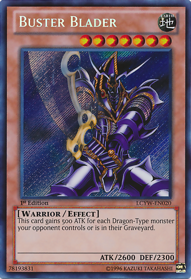 Buster Blader [LCYW-EN020] Secret Rare | Nerdhalla Games