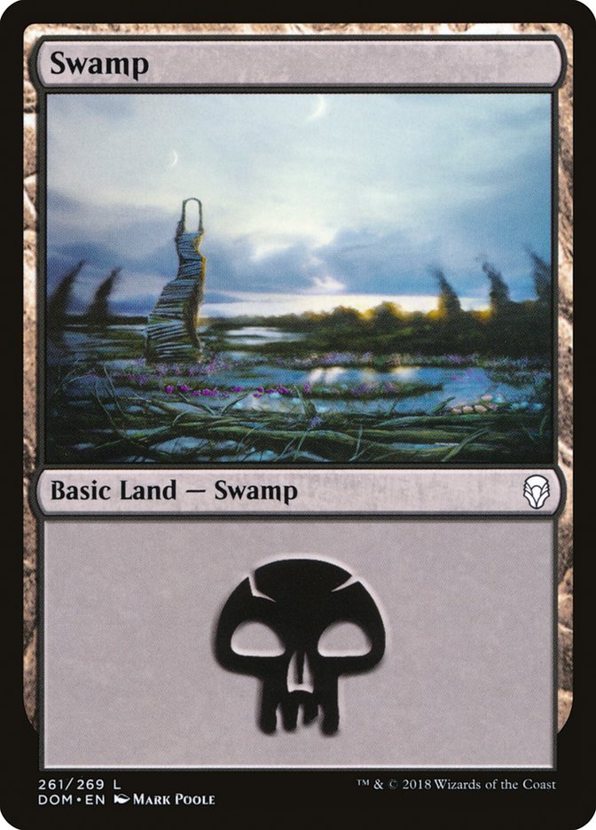 Swamp (261) [Dominaria] | Nerdhalla Games