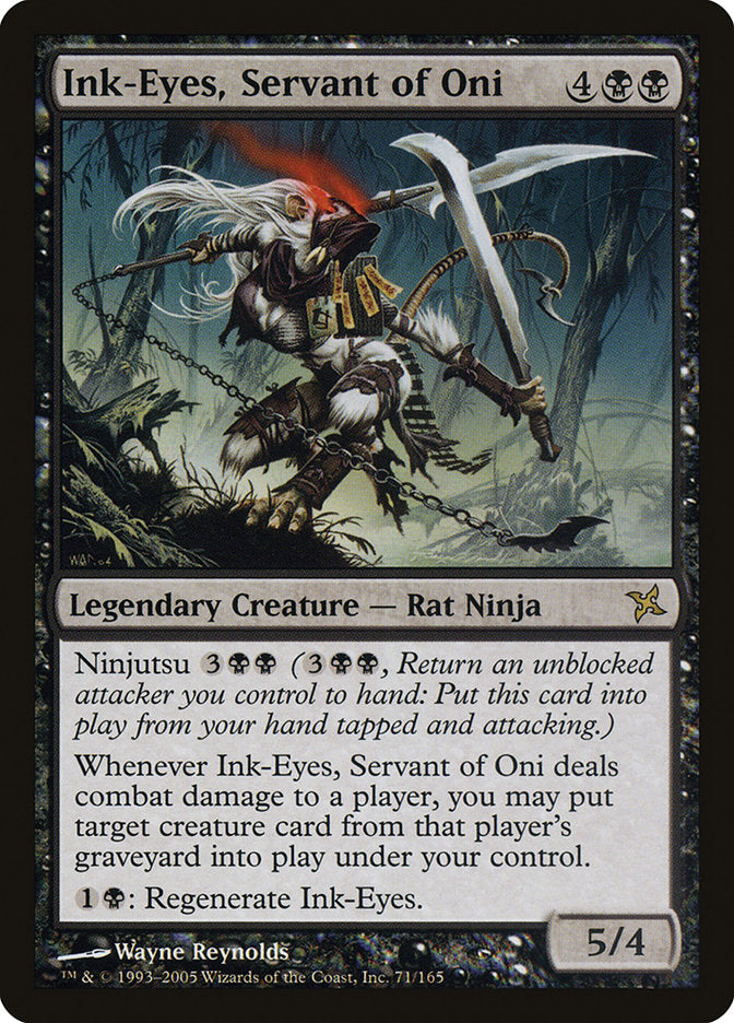 Ink-Eyes, Servant of Oni [Betrayers of Kamigawa] | Nerdhalla Games