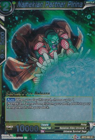 Namekian Partner Pirina [BT7-091_PR] | Nerdhalla Games