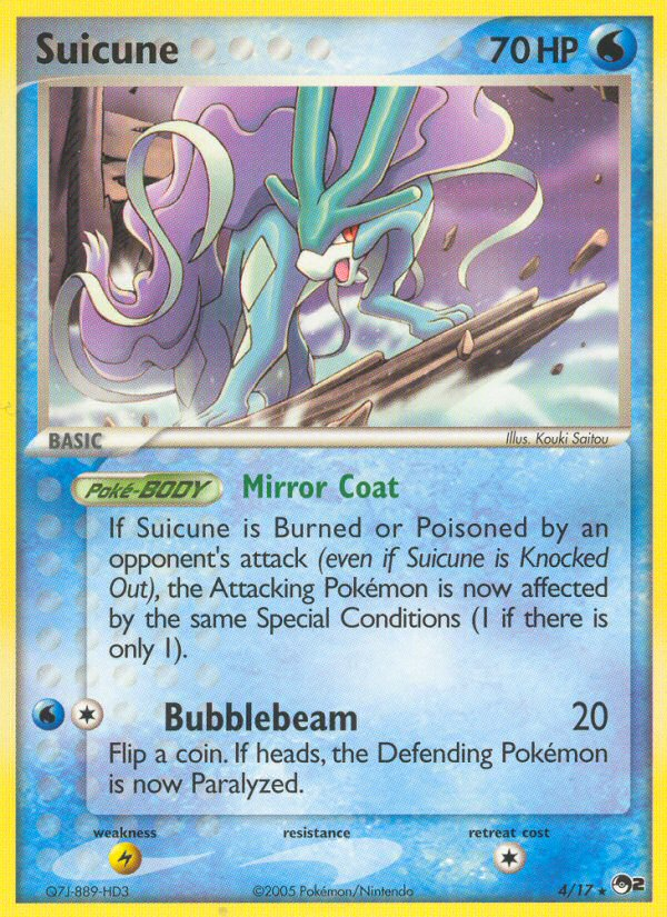 Suicune (4/17) [POP Series 2] | Nerdhalla Games