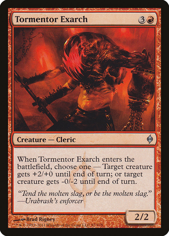 Tormentor Exarch [New Phyrexia] | Nerdhalla Games