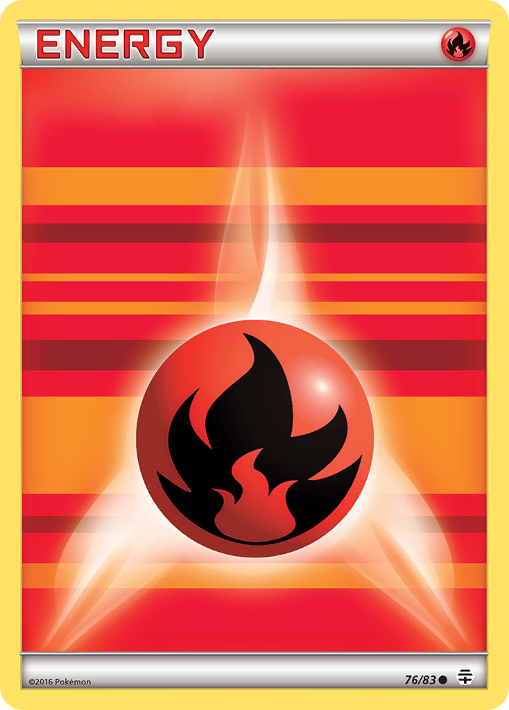 Fire Energy (76/83) [XY: Generations] | Nerdhalla Games