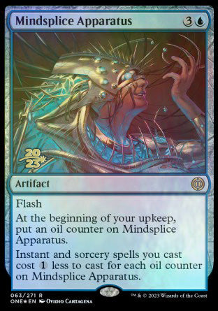 Mindsplice Apparatus [Phyrexia: All Will Be One Prerelease Promos] | Nerdhalla Games