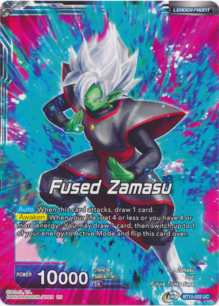 Fused Zamasu // Fused Zamasu, Divine Ruinbringer (BT10-032) [Rise of the Unison Warrior Prerelease Promos] | Nerdhalla Games