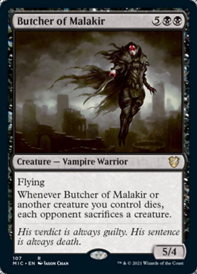 Butcher of Malakir [Innistrad: Midnight Hunt Commander] | Nerdhalla Games