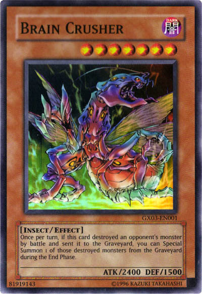 Brain Crusher [GX03-EN001] Super Rare | Nerdhalla Games