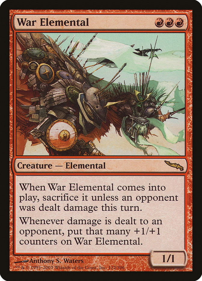 War Elemental [Mirrodin] | Nerdhalla Games