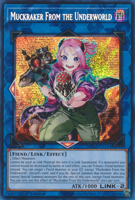 Muckraker From the Underworld [MP23-EN194] Prismatic Secret Rare | Nerdhalla Games