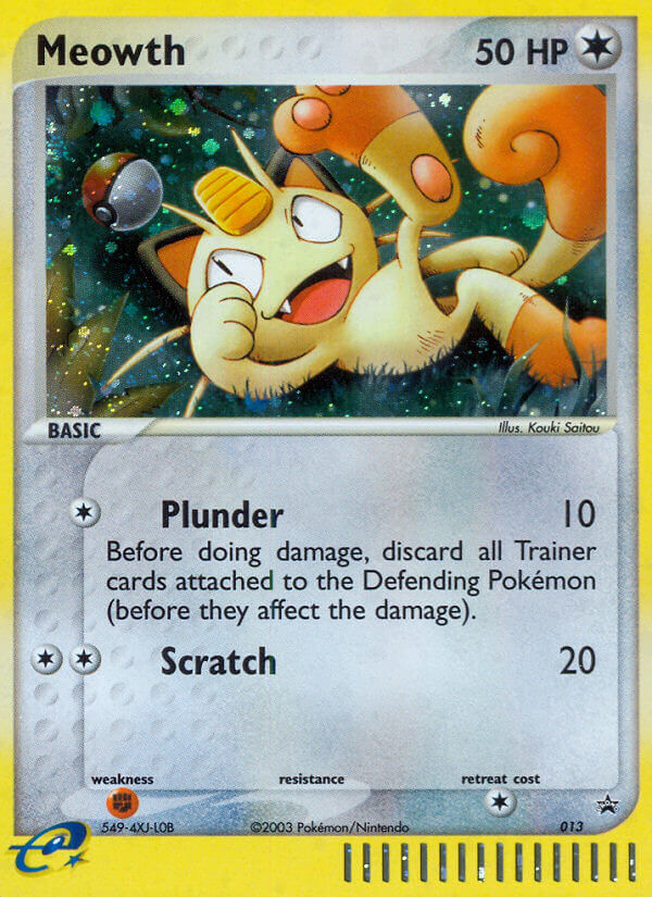 Meowth (013) [Nintendo: Black Star Promos] | Nerdhalla Games