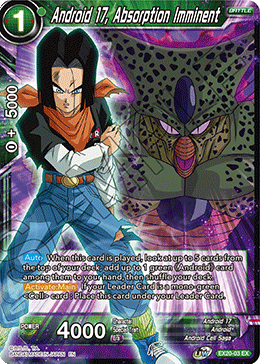 Android 17, Absorption Imminent (EX20-03) [Ultimate Deck 2022] | Nerdhalla Games