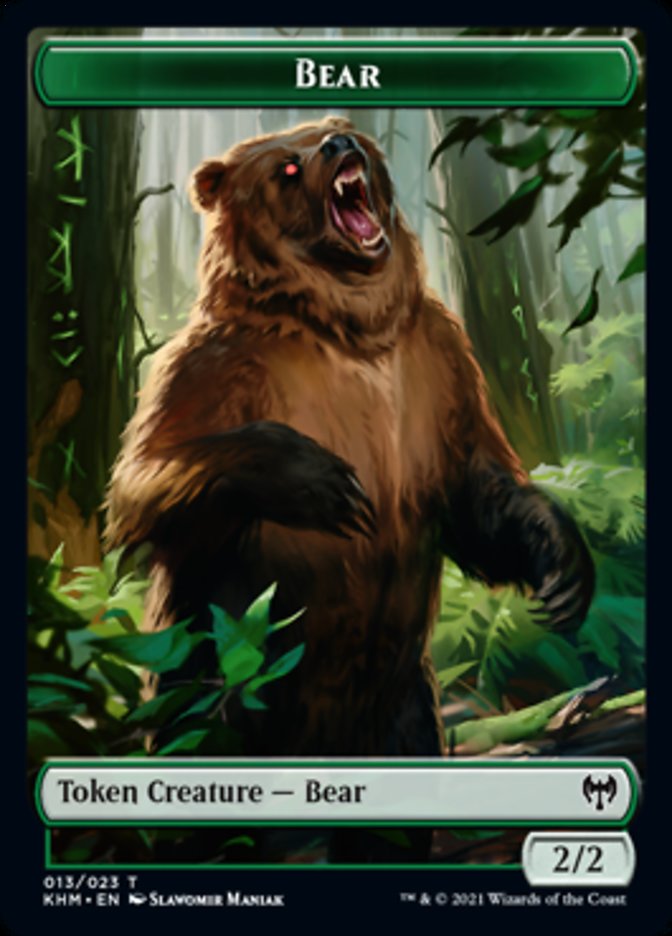 Bear Token [Kaldheim] | Nerdhalla Games