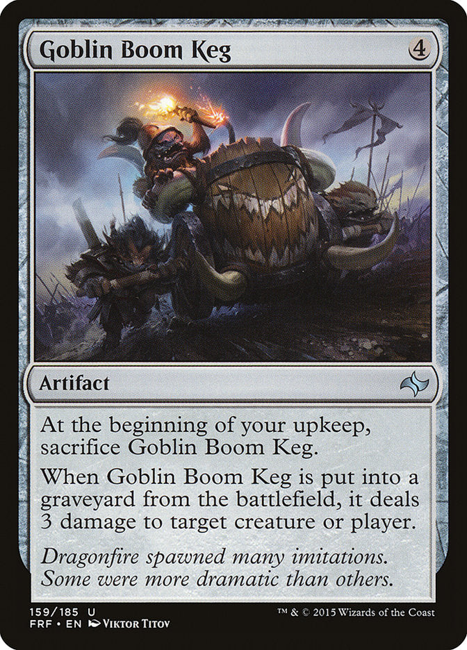 Goblin Boom Keg [Fate Reforged] | Nerdhalla Games