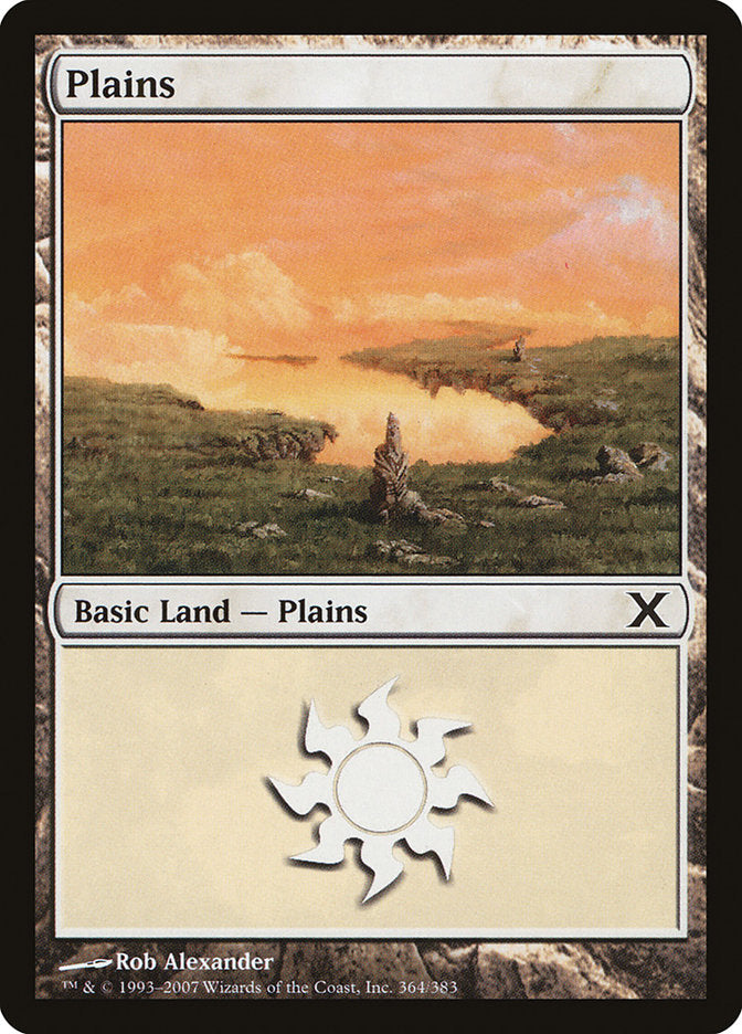 Plains (364) [Tenth Edition] | Nerdhalla Games