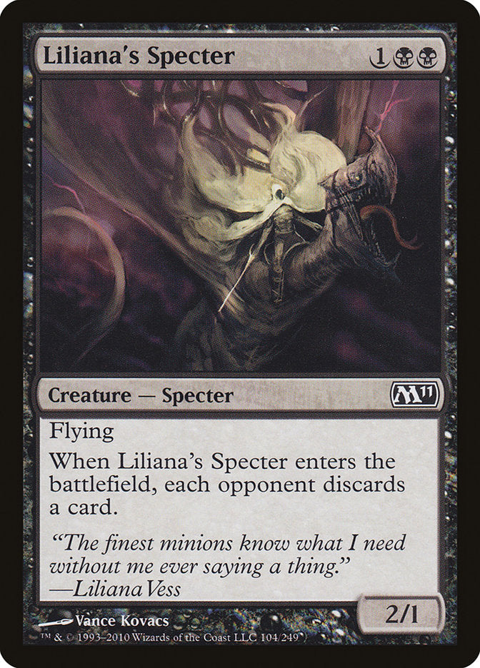 Liliana's Specter [Magic 2011] | Nerdhalla Games