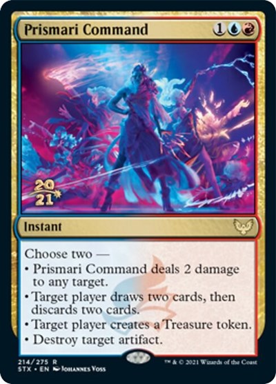 Prismari Command [Strixhaven: School of Mages Prerelease Promos] | Nerdhalla Games