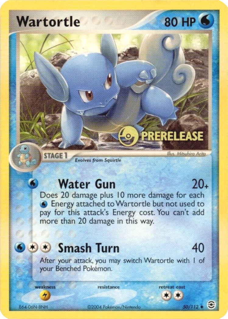 Wartortle (50/112) (Prerelease) [EX: FireRed & LeafGreen] | Nerdhalla Games