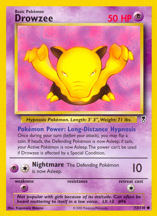 Drowzee (73/110) [Legendary Collection] | Nerdhalla Games